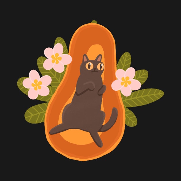 Papaya cat by Viaire