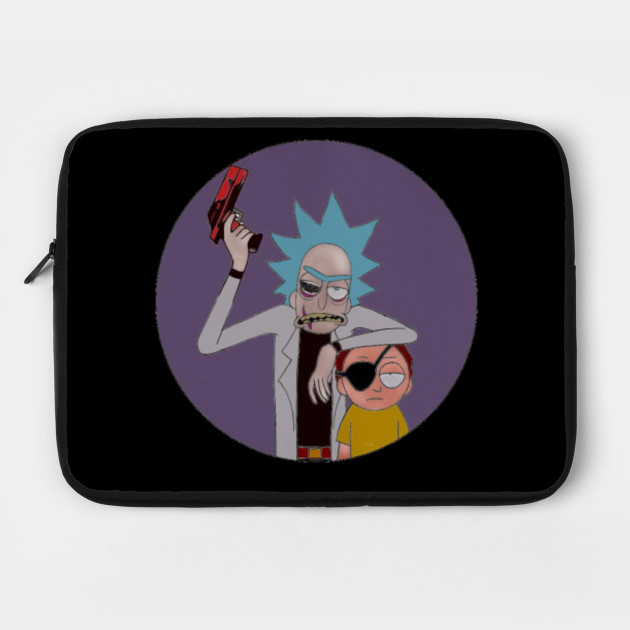 rick and morty laptop case