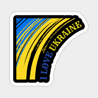 I Love Ukraine - Support Ukraine Magnet