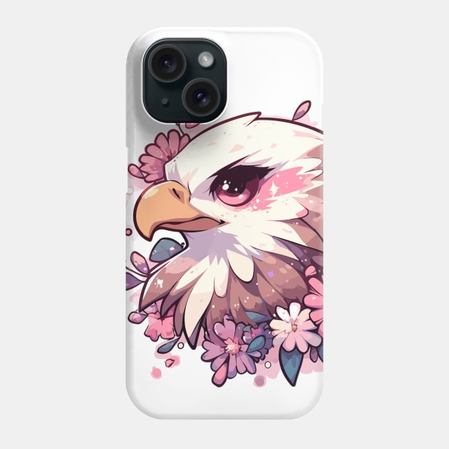 eagle head Phone Case by designerhandsome