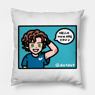 Hello How are you? Pillow