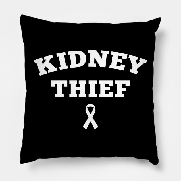 Kidney Thief Pillow by Shirts That Bangs