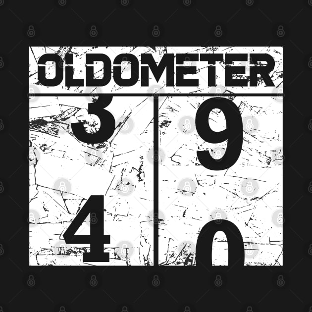 Oldometer 40th birthday by CandD