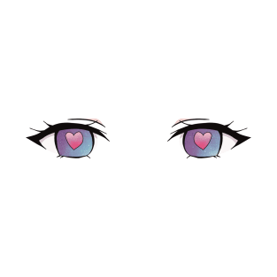 Sylpha Maid Ahegao Eyes from I Was Reincarnated as the 7th Prince or Tensei shitara Dainana Ouji Datta node Anime Girl Characters TSDODN-1 T-Shirt