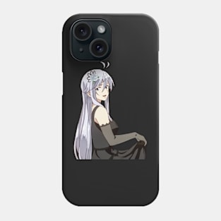 Lena wearing black dress - 86 eighty six Phone Case