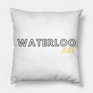 Waterloo 2023 Pillow