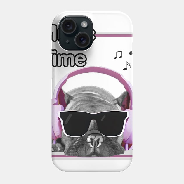 Music time in dog life! Phone Case by Adson Music Store
