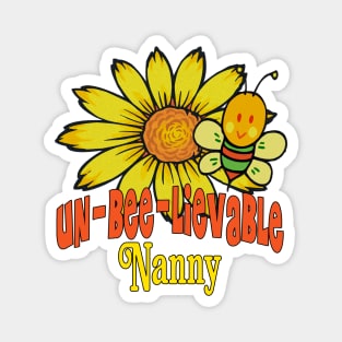 Unbelievable Nanny Sunflowers and Bees Magnet