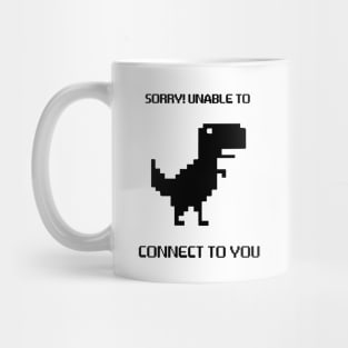 You Are Offline T-Rex [Dino Run] Pixel Art Dinosaur Game Premium T-Shirt