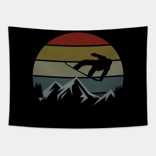 snowboarding Tapestry