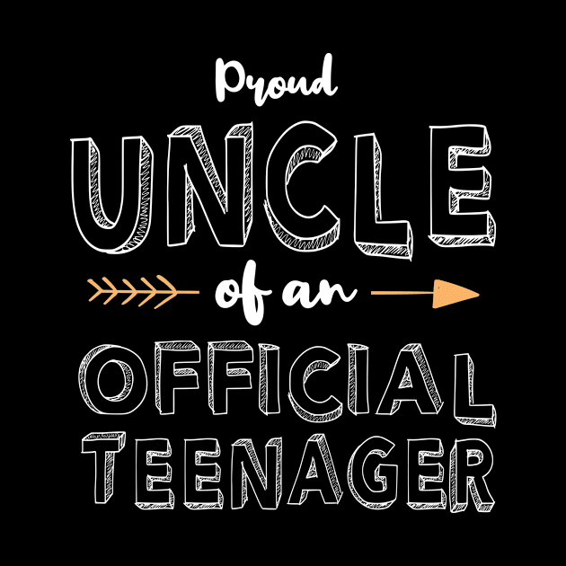 Proud Uncle Official Teenager Matching Birthday Outfit by 2blackcherries