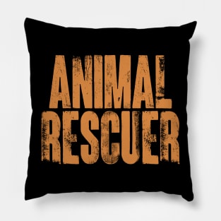 Animal Rescuer v3 Pillow