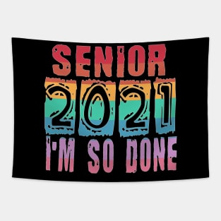 Senior 2021 So Done Tapestry