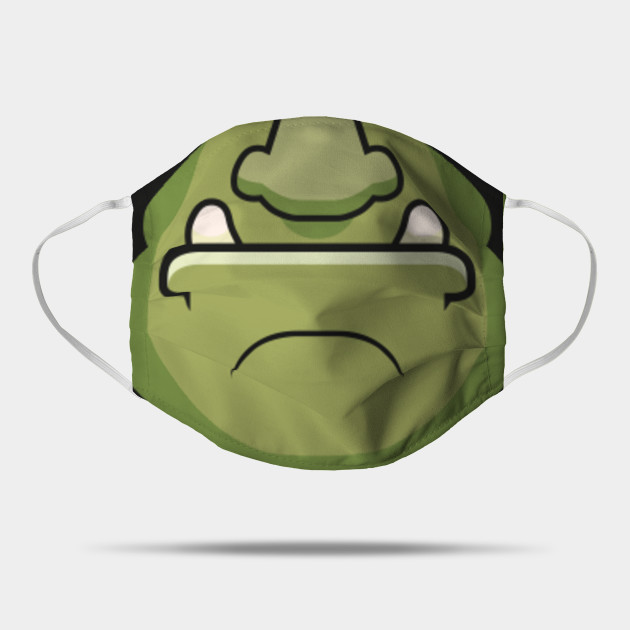 Wow Orc Face Orc Mask Mask Teepublic Uk