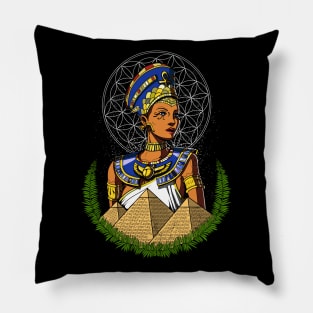 Egyptian Queen Nefertiti Pillow