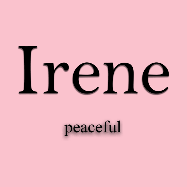 Irene Name meaning by Demonic cute cat