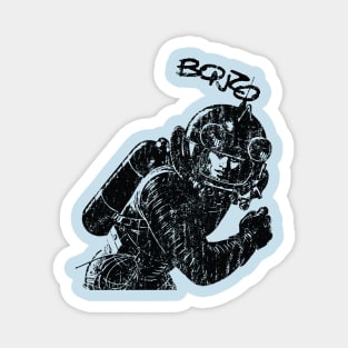 Spaceman-Bonzo Version-Retro Magnet