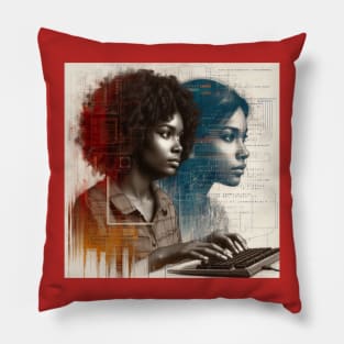 Beautiful girls Pillow