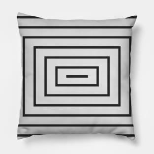 White Rectangle Pillow