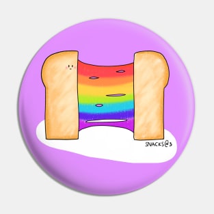 Rainbow Cheese Toast Pin