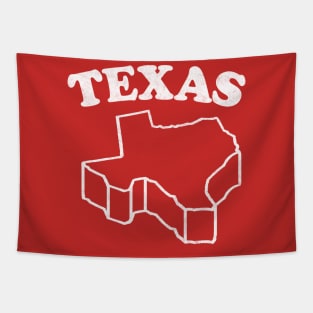 Texas /\/\/\/ Retro Style Design Tapestry