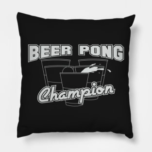 Beer Pong Champ Pillow