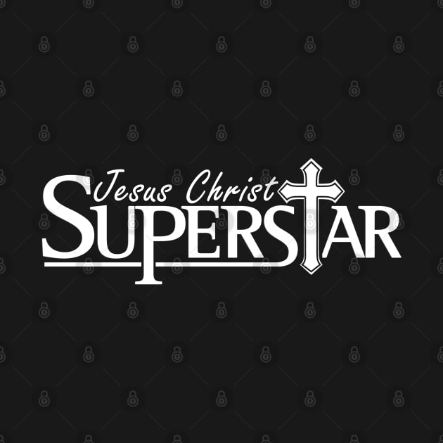 Christian Tshirt Design Jesus Christ Super Star by Javacustoms