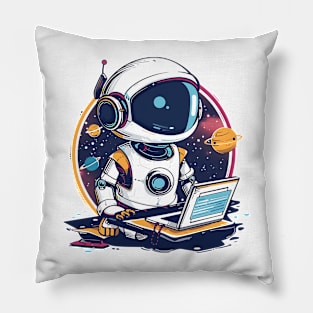 Embrace inner geek program with computer Pillow