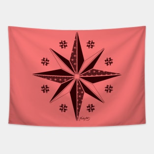 Star of Fëanor (red) Tapestry