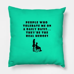 Real heroes Pillow