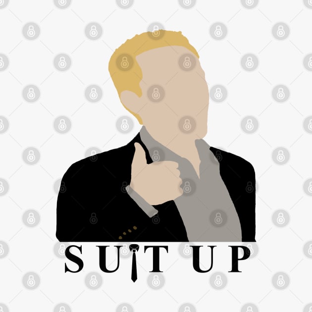 HIMYM "SUIT UP" - Barney Stinson Minimalist by tytybydesign