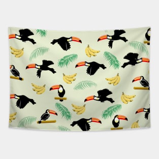 Tropical Toucan Pattern Tapestry