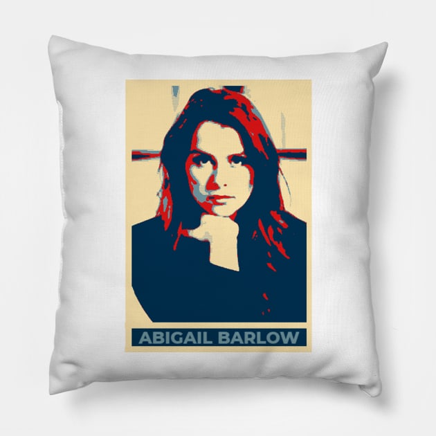 Abigail barlow Pillow by mohamedayman1