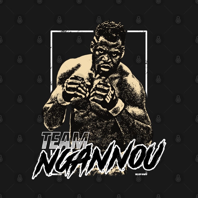 ngannou boxing by SmithyJ88