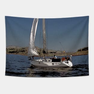 sailboat Tapestry