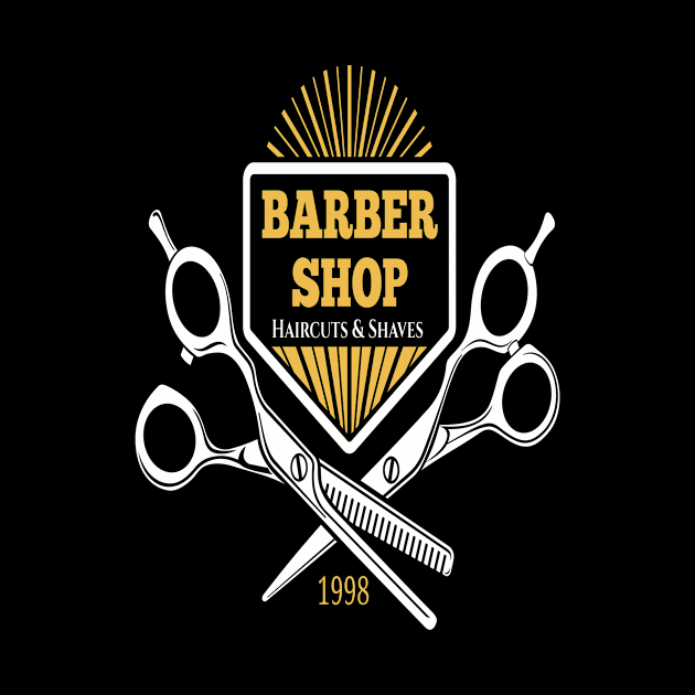 barber Shop logo by The Squeez