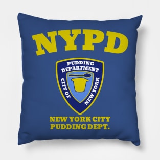 New York City pudding department parody meme funny Pillow