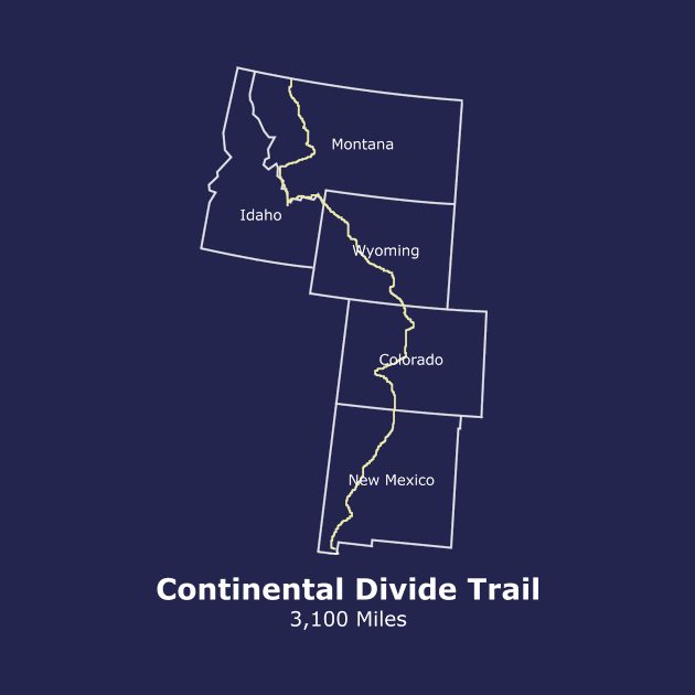 Continental Divide Trail, National Scenic Trail by numpdog