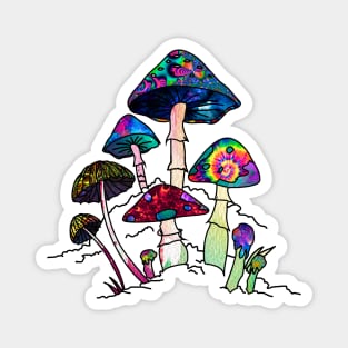 Garden of Shrooms Magnet