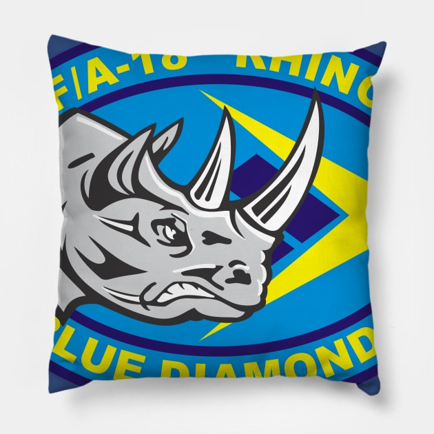 VFA-146 Blue Diamonds - Rhino Pillow by MBK