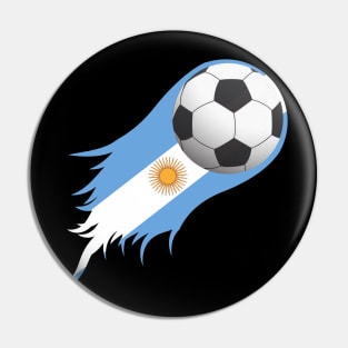 Argentina football World cup Pin