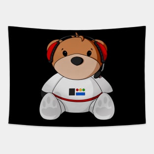 Astronaut Teddy Bear Tapestry