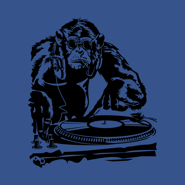 Monkey DJ by standardeagle