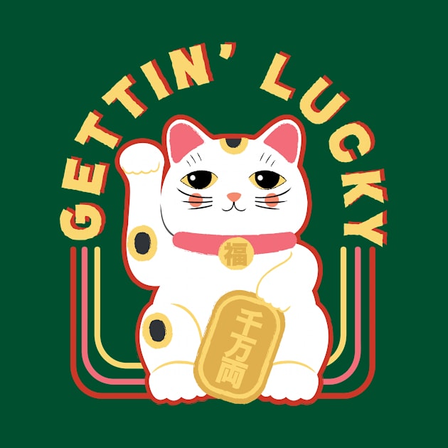 Gettin' Lucky - Lucky Cat by Perpetual Brunch