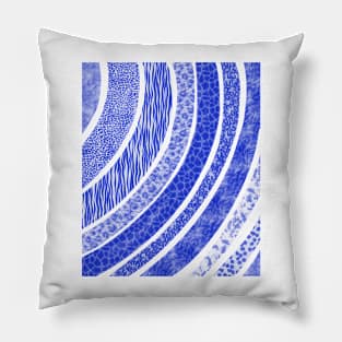 Animals wave prints Pillow