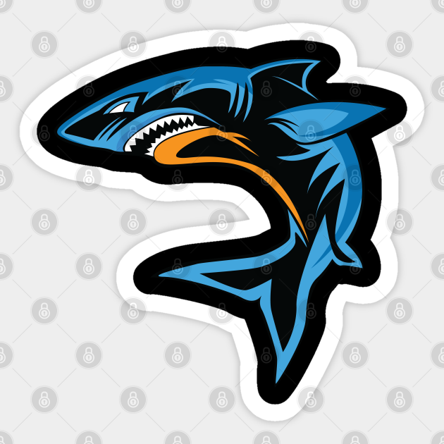 Shark - Shark - Sticker