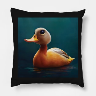 Cute Yellow Ducking Pillow