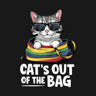 Cats out of the bag T-Shirt