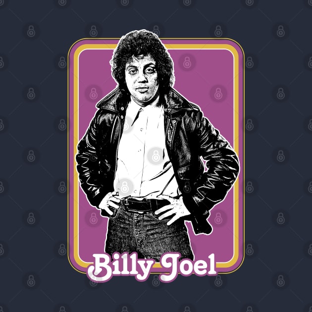 Billy Joel / Retro Style Fan Design by DankFutura