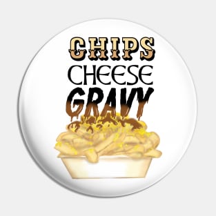 chips, cheese and gravy Pin